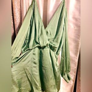 Beautiful mint green romper